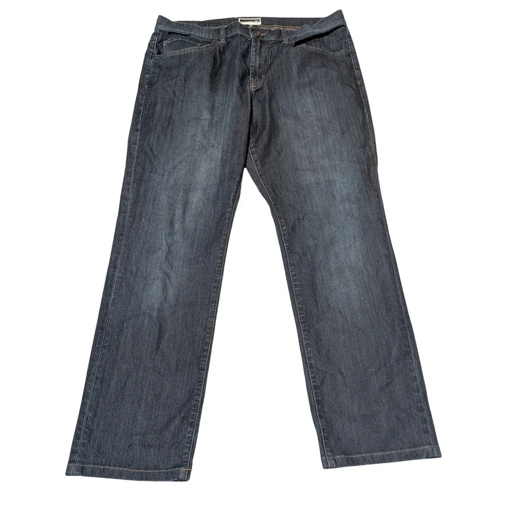 Travis Mathew Jeans Mens 35 - 36x29 Dark Wash Indigo Straight Leg Stretch Denim